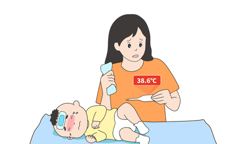 體溫38°C+，物理降溫要用溫毛巾還是冷毛巾？